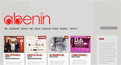 Desktop Screenshot of ongabenin.org